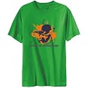 T-Shirt Mens Green " Peace in Uzbekistan - Baby " Countries