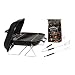 Marsh Allen Grill-It-Kit 30103 14-Inch Tabletop Charcoal Grill with Charcoal