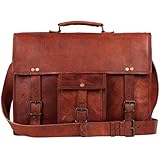 Laptop Messenger Bag Leather for Men Women College Gift Ideas By Rustictown