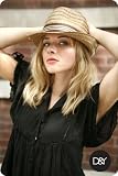 Natural Bamboo Woven Toyo Fedora with Grosgrain Hat Band Summer Beach Trilby Lightweight Eco Friendly Golf Hat Renewable Materials By D&Y Hats of New York