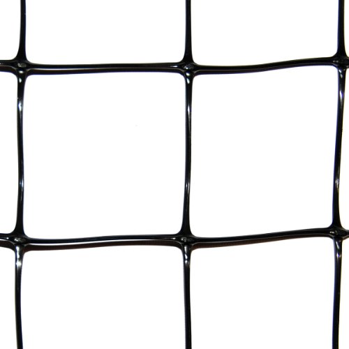 Industrial Netting OB2510-90x100 Polypropylene Deer Fence Net, 1-3/4