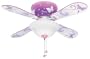 Barbie 42-Inch Low Profile Ceiling Fan by Hunter, Pink and Purple #20768