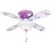 Barbie 42-Inch Low Profile Ceiling Fan by Hunter, Pink and Purple #20768