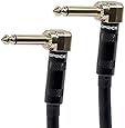 Monoprice 109449 10-Feet Premier Series 1/4-Inch Male Right Angle to Male Right Angle 16AWG Cable