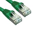 10pcs a Lot 3ft Cat5e STP Ethernet Network Cable 350mhz Ul (10pack) Green
