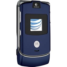 Motorola RAZR V3 Blue Prepaid GoPhone (AT&T) with $35 Airtime Included Motorola RAZR V3 Blue Prepaid GoPhone (AT&T) with $35 Airtime Included