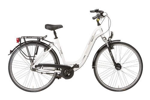 Ruhrwerk  Fahrrad City Alu Dual 7-Gang SRAM R&uuml;cktrittbremsnabe, gefedert mit Nabendynamo,  Preisvergleich