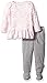 Burt's Bees Baby Girls' Watercolor Organic Dress + Pant Set, Multi, 3-6 Months