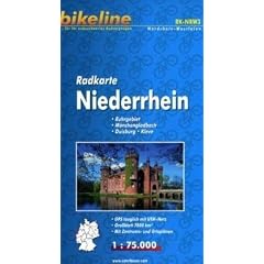 bikeline - Radkarte Niederrhein (NRW3): Ruhrgebiet, M�nchengladbach, Duisburg, Kleve. GPS-tauglich mit UTM-Netz. Mit Zentrum- und Ortspl�nen