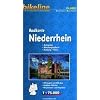bikeline - Radkarte Niederrhein (NRW3): Ruhrgebiet, M�nchengladbach, Duisburg, Kleve. GPS-tauglich mit UTM-Netz. Mit Zentrum- und Ortspl�nen