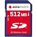 AgfaPhoto Secure Digital (SD) 512MB Speicherkarte