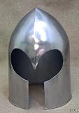 Battle helm, clean lines for LARP and costume helmet