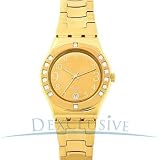 Swatch Women's YLG404G Fancy Me Gold Dial and Bracelet Watch