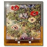 Monet - Still Life Painting - 6x6 Desk Clock
