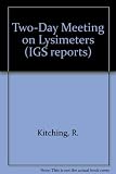 Two-day meeting on lysimeters