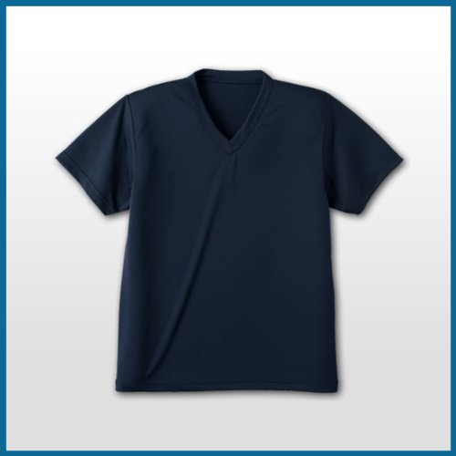 United Athle(ユナイテッドアスレ) | 4.3oz クールファーストVネックTシャツ カラー(Mens)