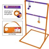 Clemson Tigers Bolo Ball Tailgate Golf Ladder Toss Game