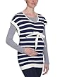 MAMALICIOUS Damen Umstandsmode Shirt/ Top 20000206, Gr. 42 (XL), Mehrfarbig (WISPER WHITE)