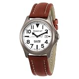 Momentum Mens 1M-SP00W3 Atlas White Dial Brown
