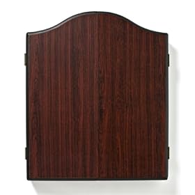 Winmau Plain Rosewood Dartboard Cabinet - Rosewood