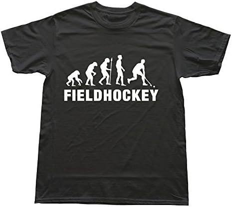 StaBe Man Hockey Evolution T-Shirt Short Sleeve Novelty M Black