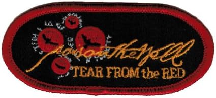 Poison The Well Tear From The Red Embroidered Patch