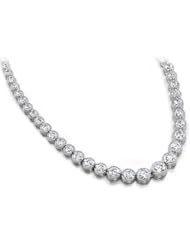 10.00 ctw Diamond Necklace 14k Gold H SI-2