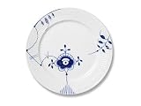 Royal Copenhagen Blue Fluted Mega Round Service Plate With Motif Number 6
