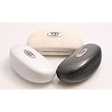 Black / White / Ivory Hard Clam Case for Big Size Sunglasses - New