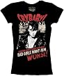Cry-Baby Jonny Depp Girls Want Him Black Juniors T-shirt Tee