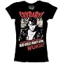 Cry-Baby Jonny Depp Girls Want Him Black Juniors T-shirt Tee