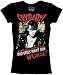 Cry-Baby Jonny Depp Girls Want Him Black Juniors T-shirt Tee