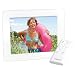 Intenso Photoangel Digitaler Bilderrahmen (20,3cm (8 Zoll) Display, SD/SDHC/MMC/MS Slot, 4:3 oder 16:9, Fernbedienung) Slim-Design