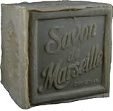 Aged Authentic Traditional Savon de Marseille Olive Cube 300g - Handcrafted pure olive oil French soap