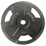 Champion Olympic Grip Plate (100-Pound)
