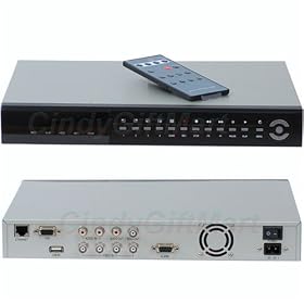 Network IP DVR MPEG4 home office shop store security camera systems 250G 4 CH Web Digital... by warehouseseller