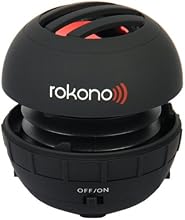 Rokono BASS+ Mini Lautsprecher f&uuml;r iPhone / iPad / iPod / MP3 Player / Laptop - Schwarz