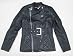 Women's Tumble Washed 100 % Lamb Leather Quilted Biker Jacket ! (XS)