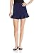 BCBGeneration Women's Curved Ruffle-Hem Skirt