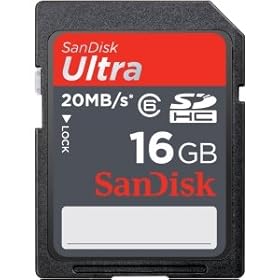 SanDisk Ultra 16 GB Class 4 SDHC Flash Memory Card SDSDRH-016G-A11