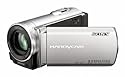 Sony DCR-SX73ES Camcorder (Flash, 25 fach optischer Zoom, 6,9 cm (2,7 Zoll) Display, Exmor R Sensor, 16 GB interner Speicher, Touchscreen) silber