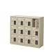 12人用シューズボックス(窓付き)(中棚付き)(鍵なし)(3段×4列)(BST4-3HMX) 12人用シューズボックス(窓付き)(中棚付き)(鍵なし)(3段×4列)(BST4-3HMX)