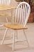 Traditional Natural/White Arrow Back Windsor Side Chair