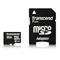 Save On Select Transcend 32GB microSD Flash Memory Cards