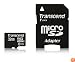 Transcend Information 32GB MicroSDHC Class10 UHS-1 Memory Card with Adapter 45 MB/s (TS32GUSDU1E)