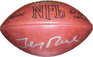 Jerry Rice Signed 49ers Football