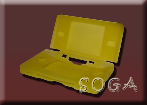 YELLOW SILICONE SKIN CASE NINTENDO NDS LITE DS