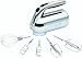 from Dualit Dualit Dualit hand mixer chrome 300W 5 speed settings soft touch handle beater ejector unit 2 flat beaters 2 hooks (Dualit)