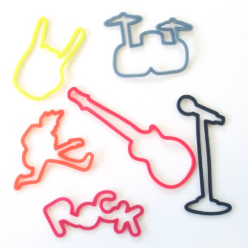 silly bandz rock bandz 24 pack  more detail click!