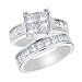 Diamond Bridal Set 3ctw